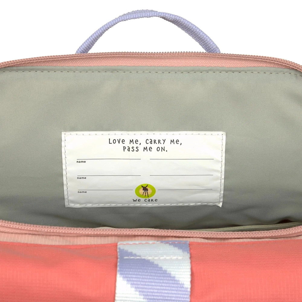 Sac à dos roll-top Lässig Sunny Explorer - rose