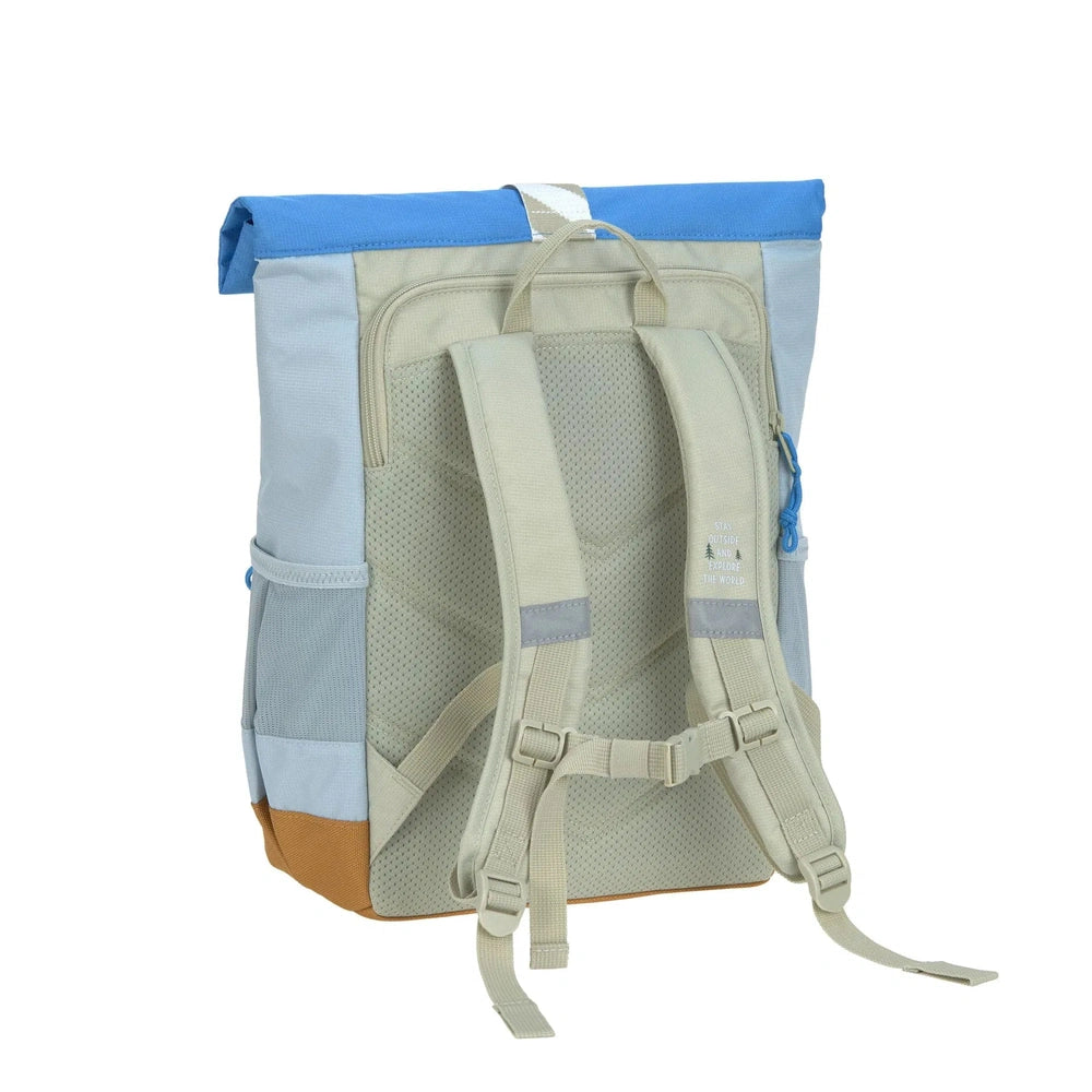 Sac à dos rolltop Lässig Sunny Explorer - Bleu
