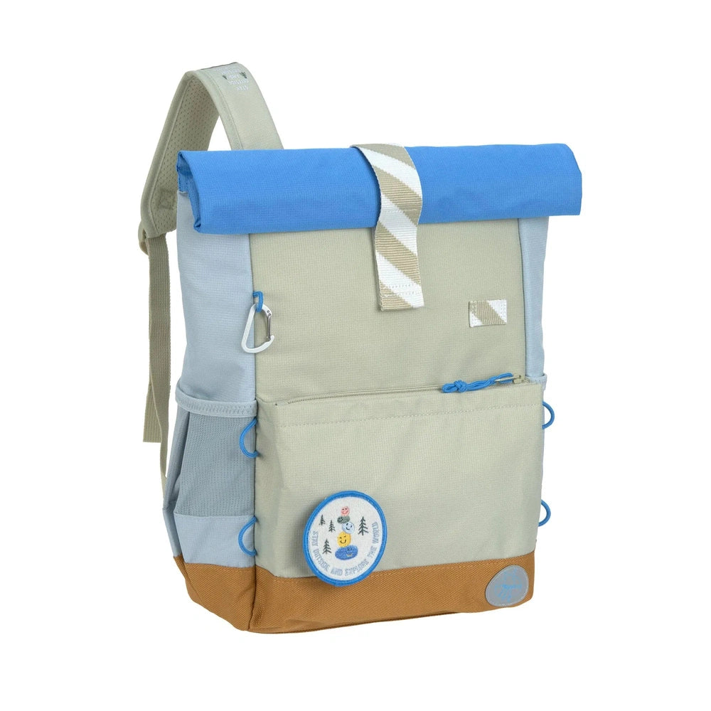 Sac à dos roll-top Lässig Sunny Explorer - bleu