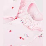 Petit Bateau | Pyjama bébé en coton à imprimé fleuri