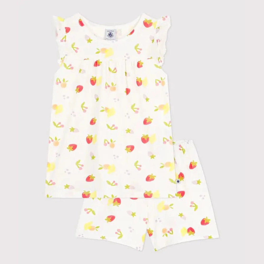 Petit Bateau | Pyjama courte enfant en coton à imprimé fruits