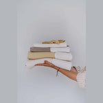 Koeka - Couverture de berceau Teddy Faro - miel