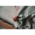 Koeka couverture de berceau Cotton Fleece Faro 75x100 - sauge