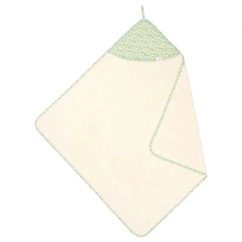 Koeka cape de bain Meadow 100x100 cm - blanc cassé