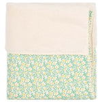 Koeka couverture de berceau Teddy Meadow 75x100 - blanc cassé