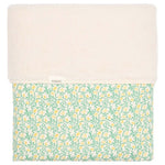 Koeka Couverture de berceau Teddy Meadow 75x100 - blanc cassé