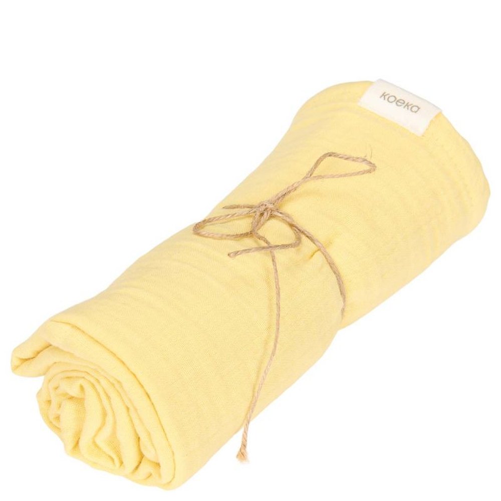 Lange hydrophile Koeka Faro 75x75 cm - miel