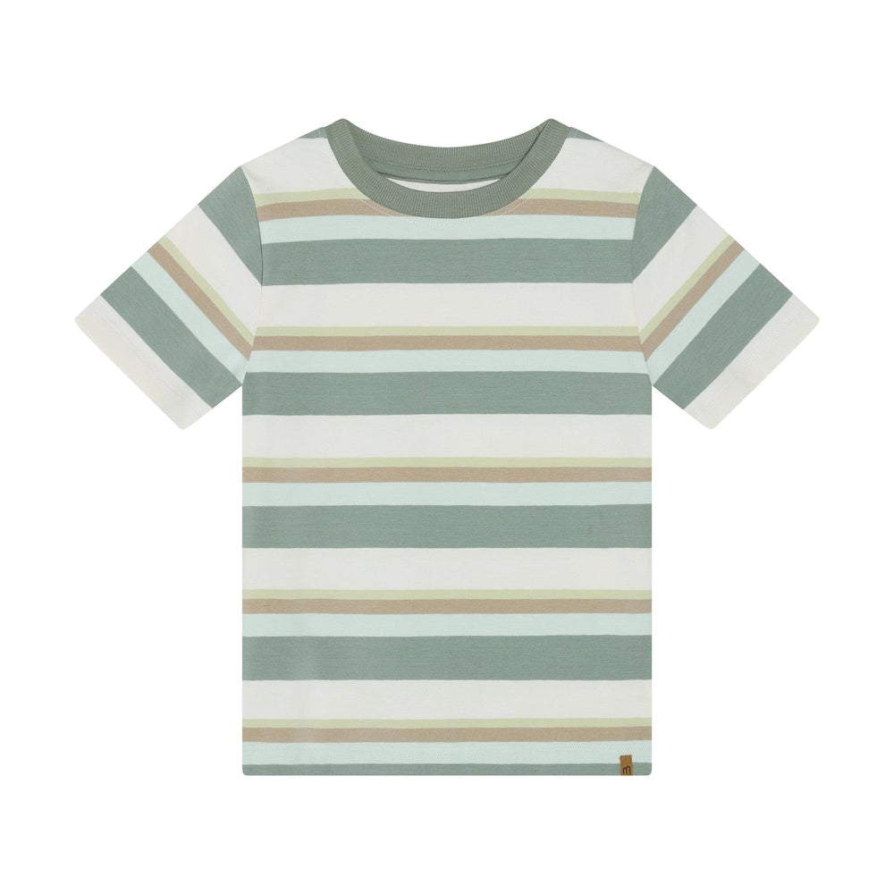 Minymo I T-shirt à manches courtes - Rayé Lily Pad