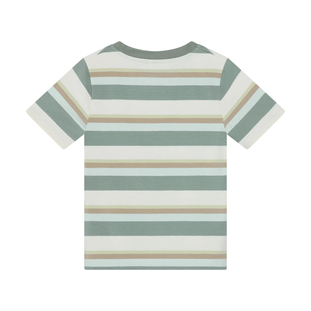 Minymo I T-shirt à manches courtes - rayé Lily Pad