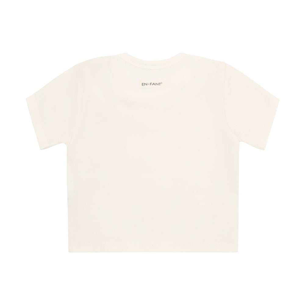 En Fant I T-shirt I blanc cassé