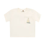 En Fant I T-shirt I blanc cassé