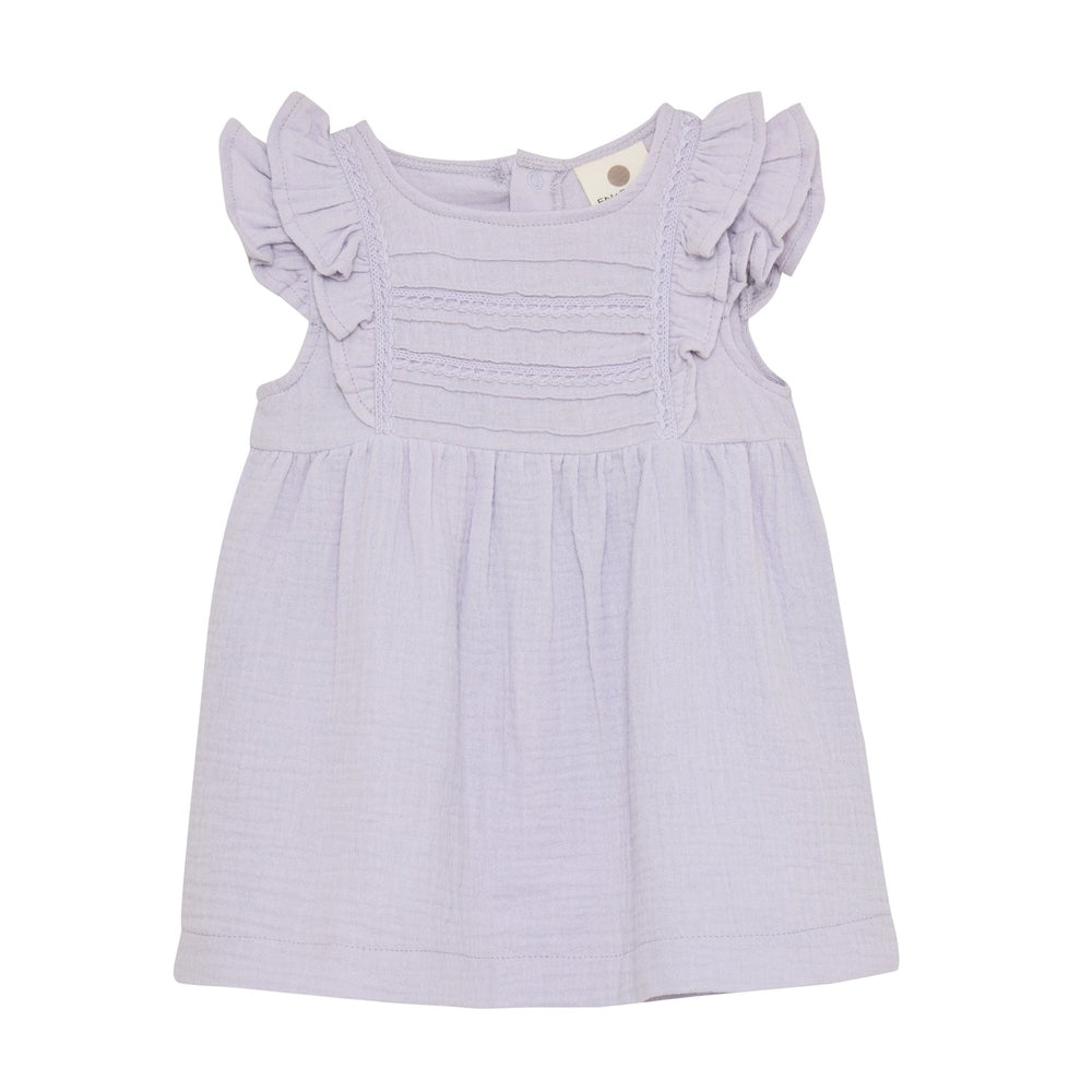 Robe à franges - lilas
