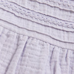 En Fant Robe à franges - Lilas