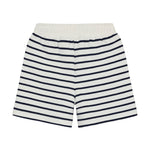En Fant short de survêtement rayé - bleu foncé