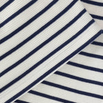 En Fant short de survêtement rayé - bleu foncé