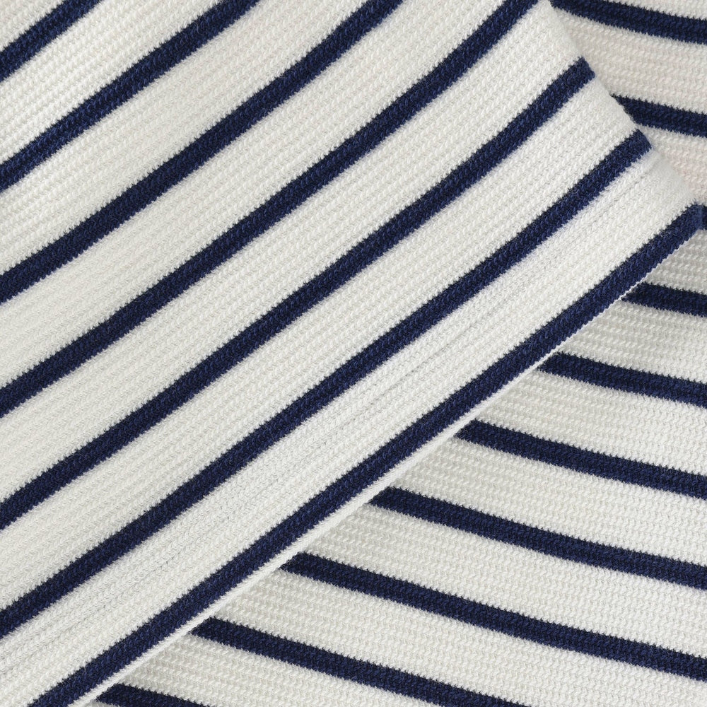 En Fant short de survêtement rayé - bleu foncé