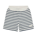 En Fant Sweatshort rayé - bleu foncé