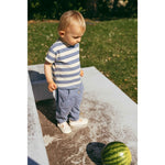 txt
T-shirt en coton Snug - Indigo