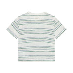 En Fant T-shirt à manches courtes - rayures vert frais