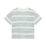 En Fant T-shirt à manches courtes - rayures vert frais