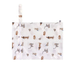 Lässig Sac étanche 2 pièces - petits motifs bleu roi