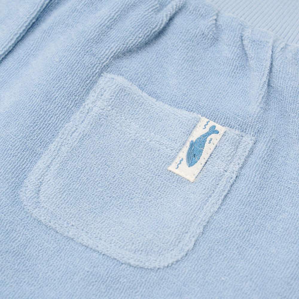 Ensemble t-shirt et short - bleu