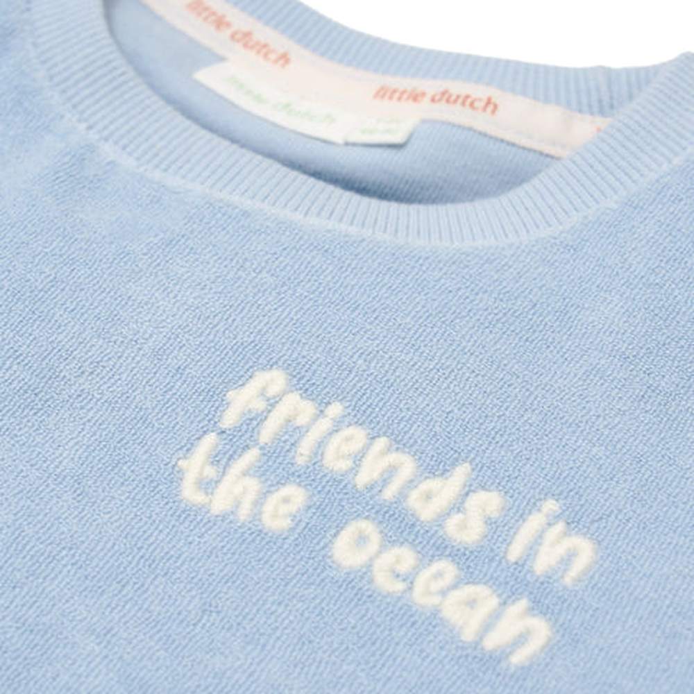 Ensemble t-shirt et short - Bleu