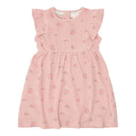 Little Dutch Robe - Imprimé floral rose