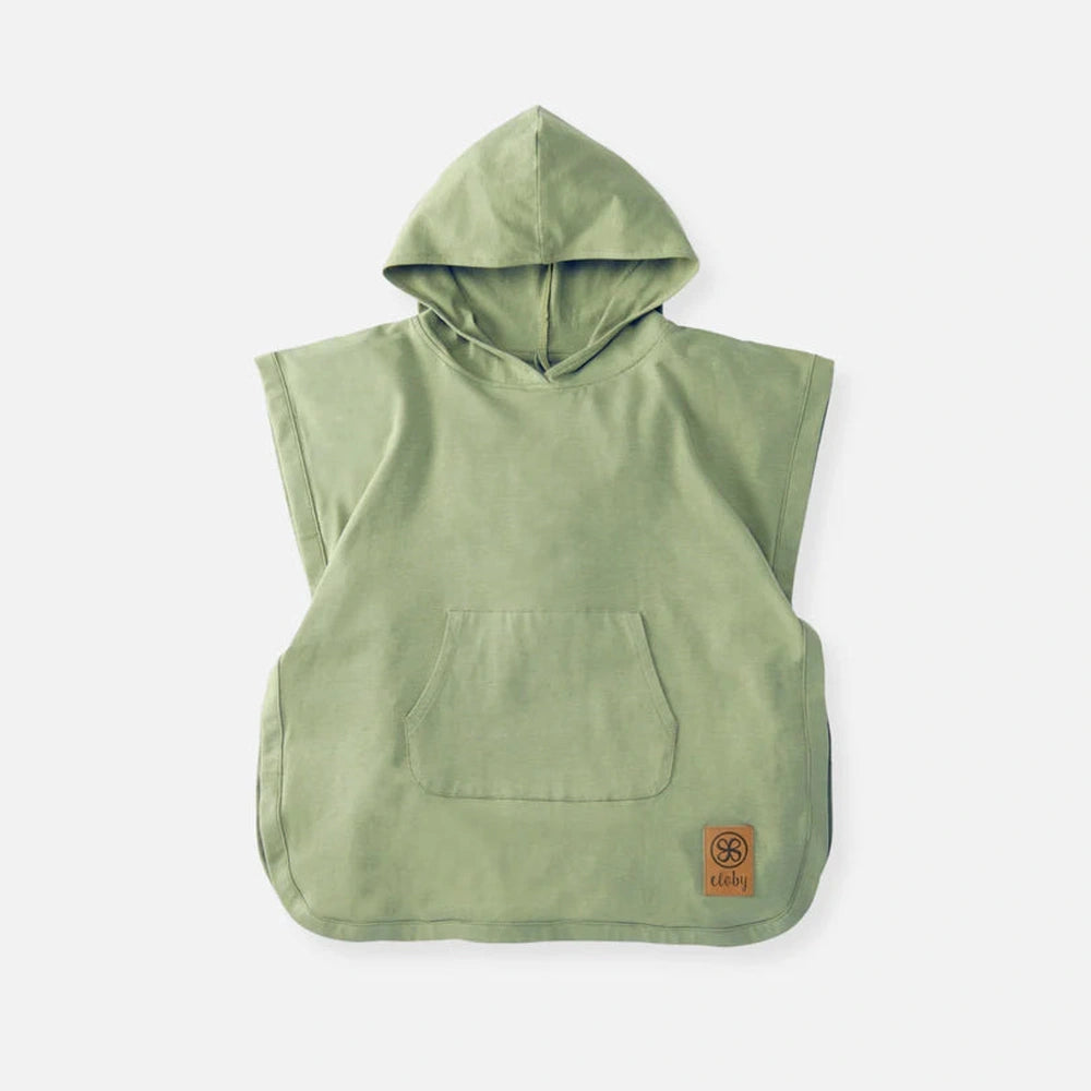 Cloby poncho anti-UV vert olive – UPF 50+