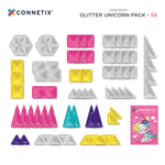 Connetix Glitter Unicorn Pack | 56 pièces