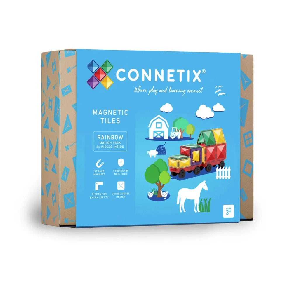 Connetix Rainbow Motion Pack | 24 pièces