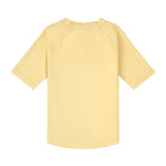 T-shirt anti-UV décontracté à manches courtes pour enfants - Jaune