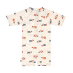 alt
Maillot de bain enfant Lässig à manches courtes avec protection UV - beige à imprimé chiens