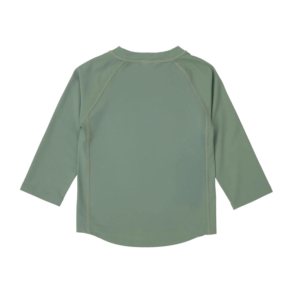alt
T-shirt anti-UV décontracté pour enfants à manches longues - vert avec chien