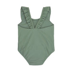 Lässig Maillot de bain enfant avec couche intégrée - Orange, Vert