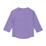 Lässig T-shirt anti-UV à manches longues pour enfants - Violet