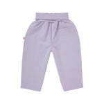 Pantalon de jogging bébé décontracté - coton biologique lilas pastel
