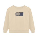 Sweat-shirt Minymo avec imprimé - Beige