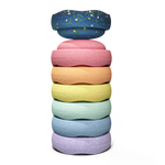Ensemble Rainbow spécial printemps Stapelstein - pastel