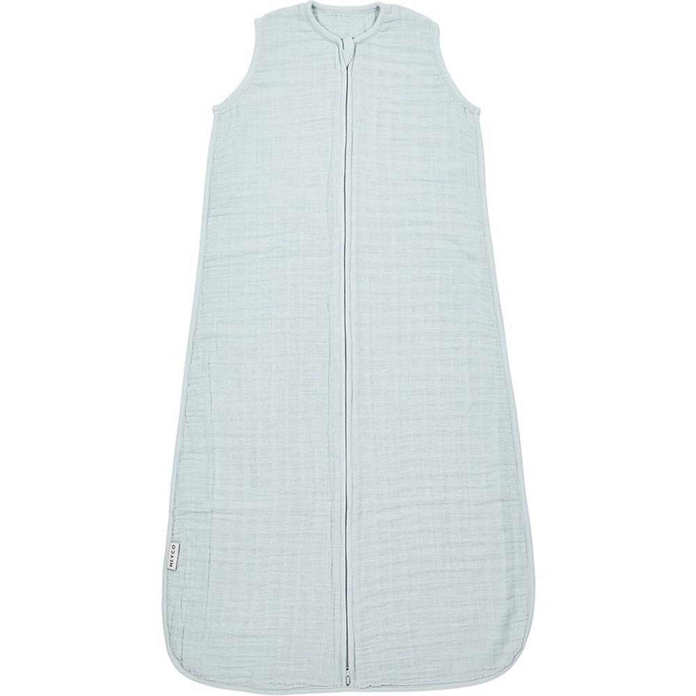 Gigoteuse d’été unie Meyco Baby pour bébé - hydrophile prélavée - bleu gris - 0.5 TOG