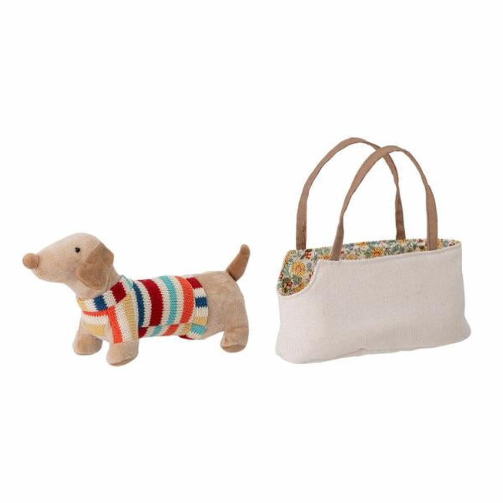 Bloomingville Mini Hilena chien en peluche
