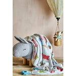 Plaid Bonbons Bloomingville MINI en coton recyclé