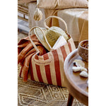 Sac shopping Bergamo Bloomingville en jute - marron