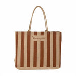 Bloomingville Bergamo Sac de courses en jute - marron