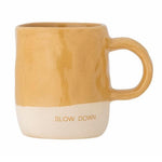 Bloomingville Neo Tasse en grès - Jaune