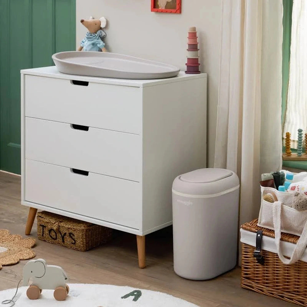 Shnuggle seau à couches Eco Touch - Taupe