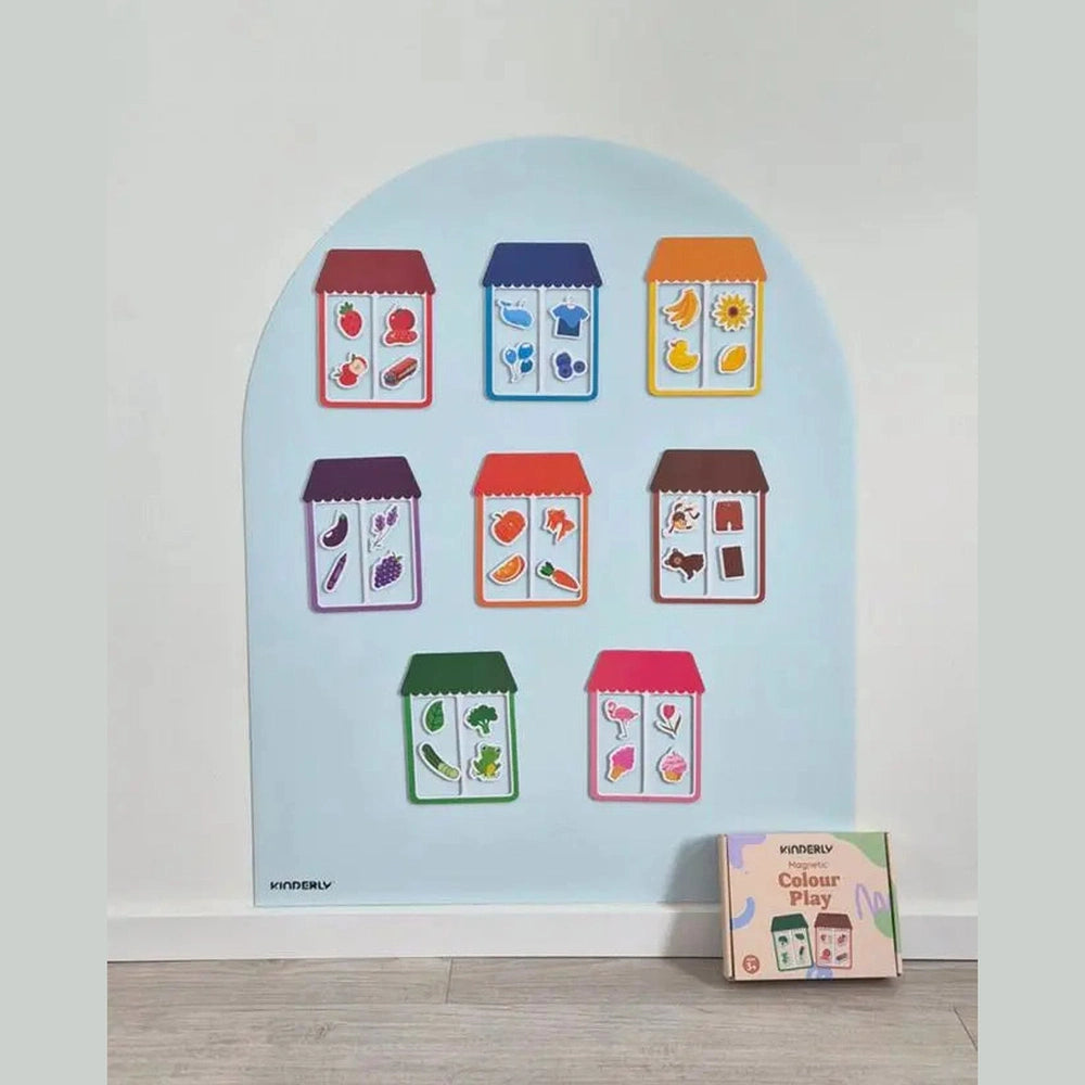 Kinderly jeu de couleurs magnétique