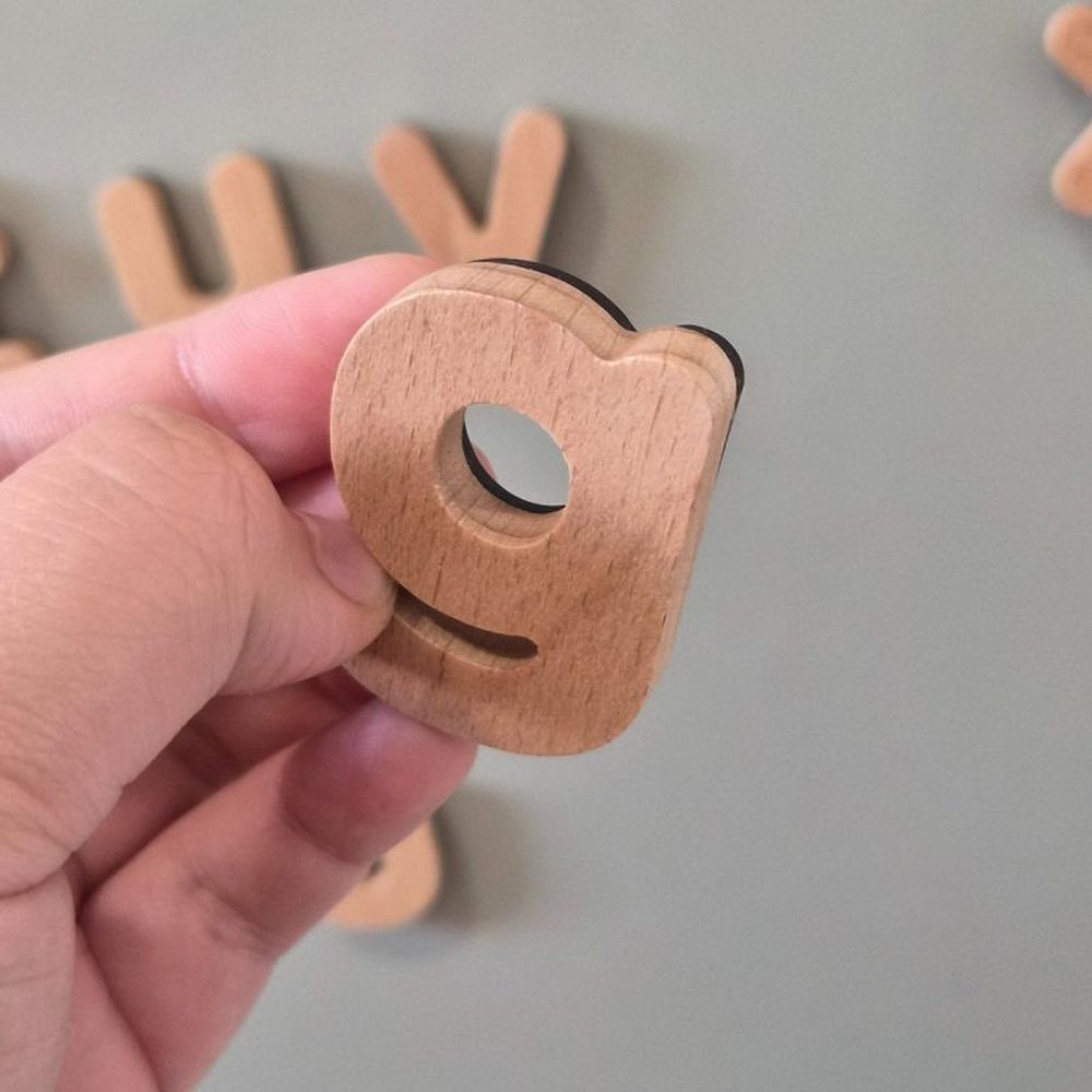 Kinderly Alphabet magnétique en bois