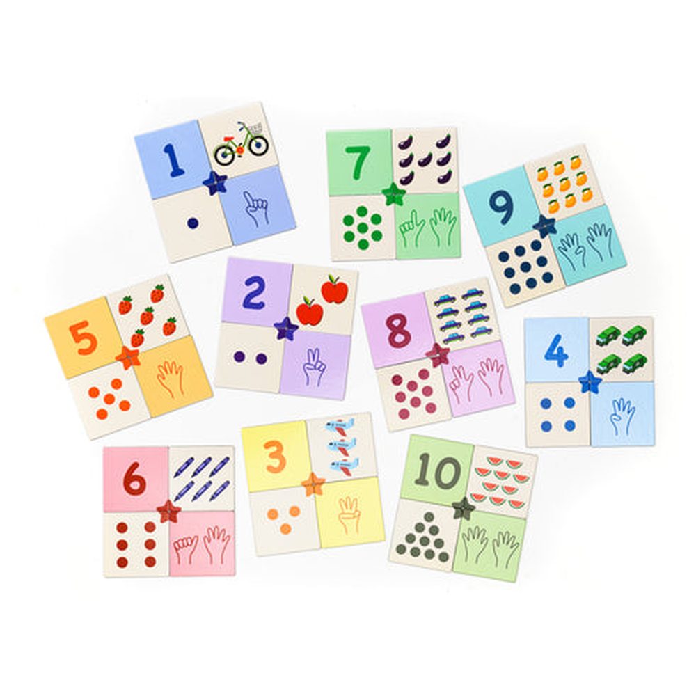 Kinderly Puzzle magnétique de chiffres