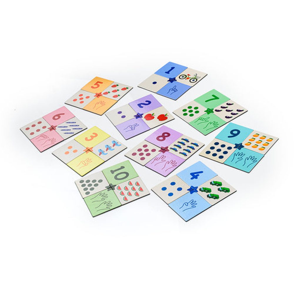Puzzle de chiffres magnétique Kinderly